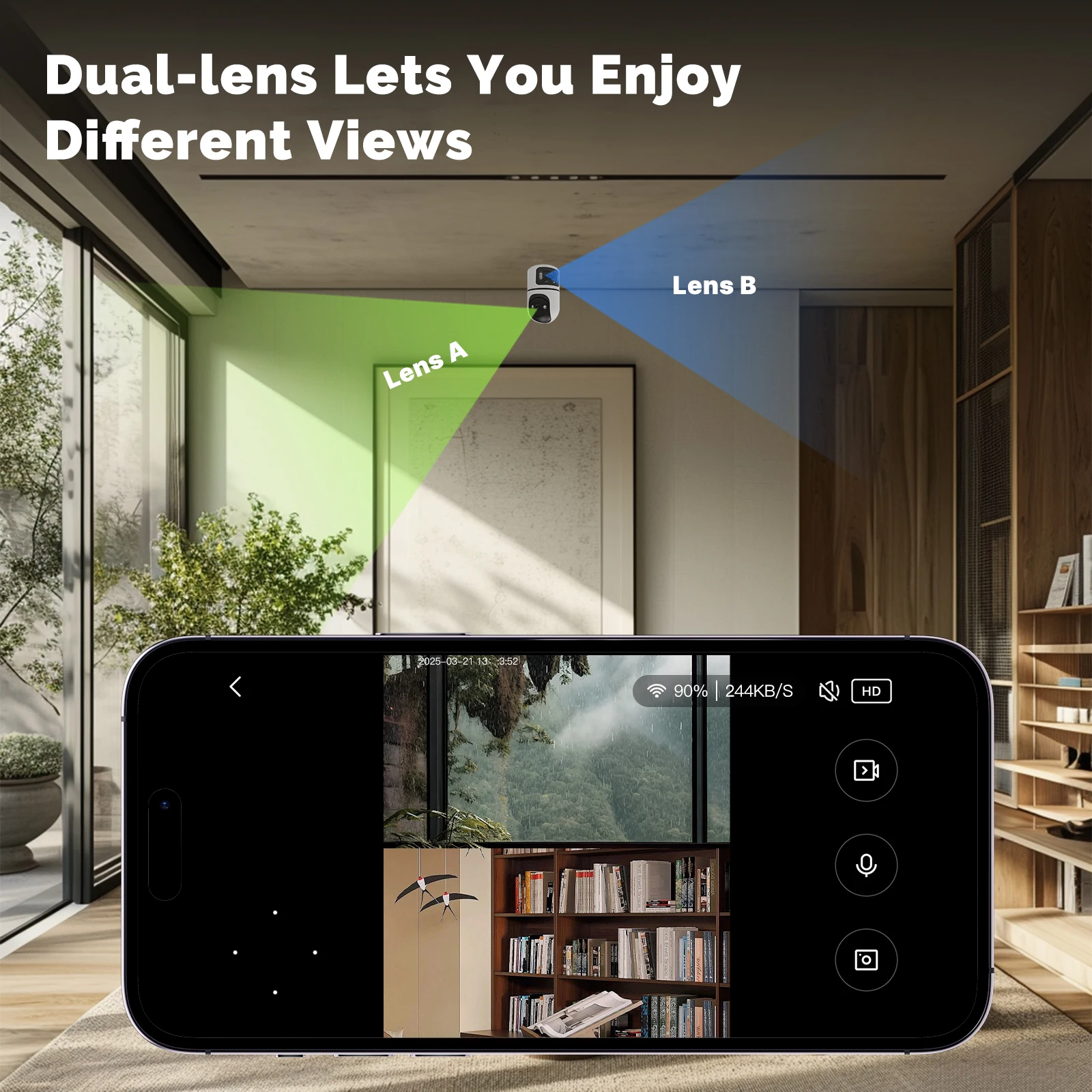 Moes Tuya WiFi ในร่มสมาร์ทกล้อ - Eufy Camera E220 บทวิจารณ์และราคา